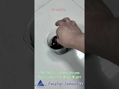 فرآیند غیرفعال سازی سه ظرفیتی کروم آبی سفید TR-295H با مقاومت در برابر خوردگی بالا