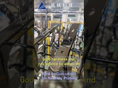 پوشش مروارید سیاه آلیاژ Sn-Ni آبکاری مواد شیمیایی نمک A