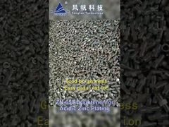 مواد شیمیایی آبکاری اسید روی با دو جزء ; آبکاری روی کلرید پتاسیم ; ZN-658